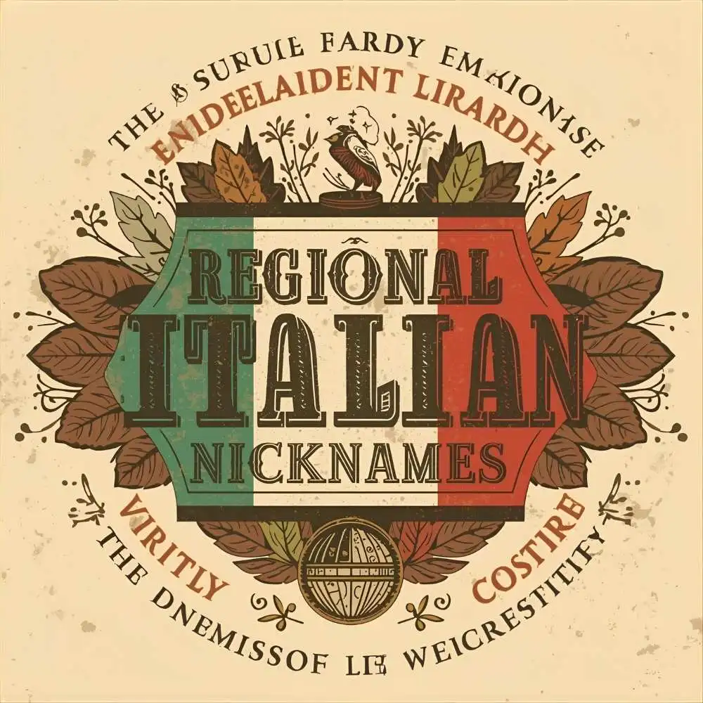 Regional Italian Nicknames