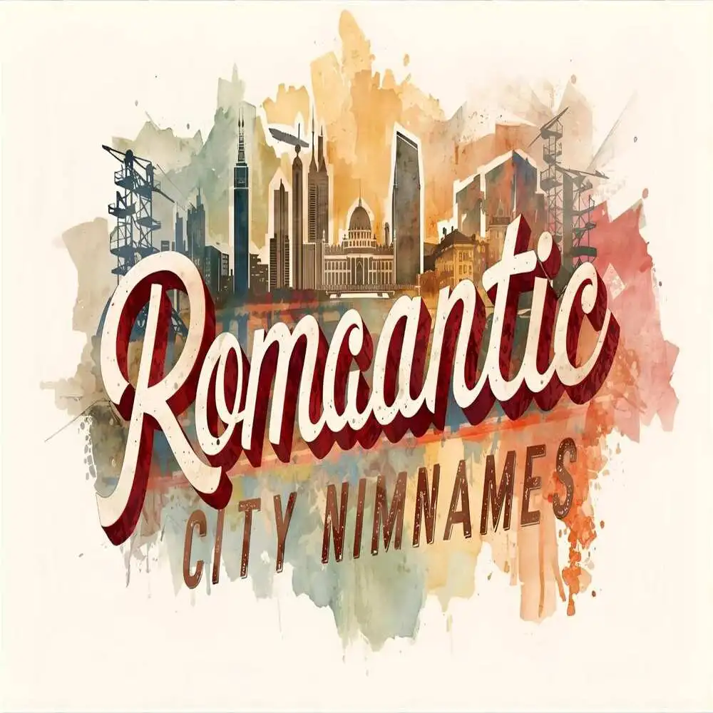 Romantic City Nicknames