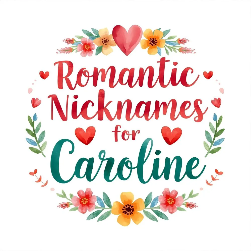 Romantic Nicknames for Caroline