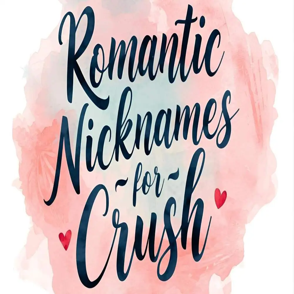Romantic Nicknames for Crush
