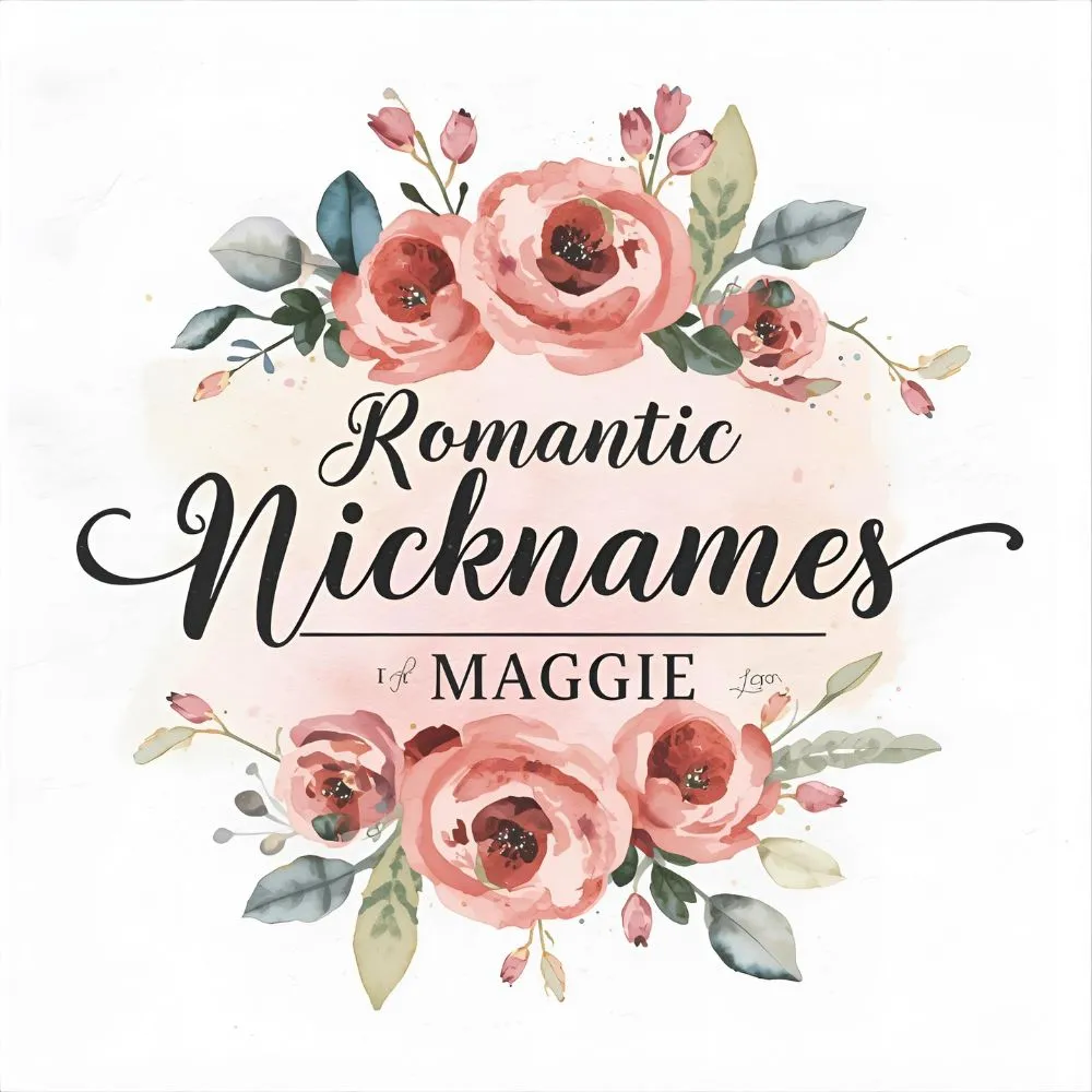 Romantic Nicknames for Maggie 