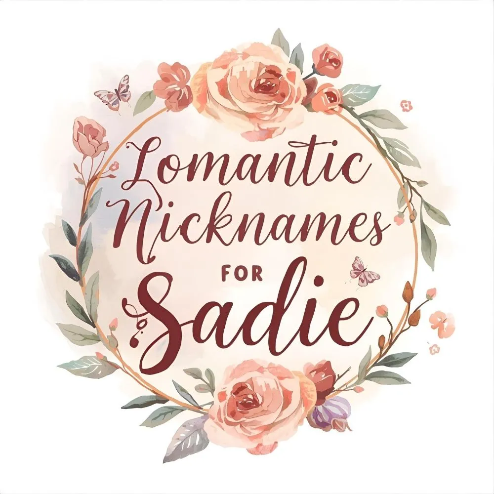Romantic Nicknames for Sadie