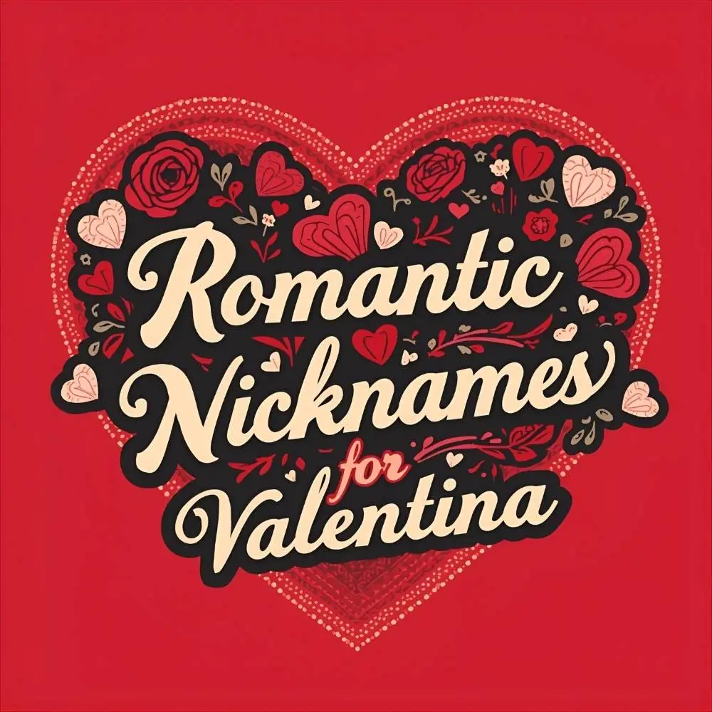 Romantic Nicknames for Valentina