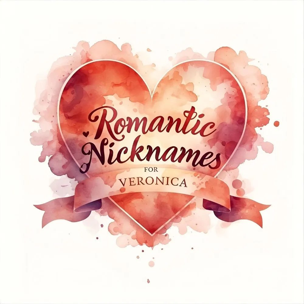Romantic Nicknames for Veronica