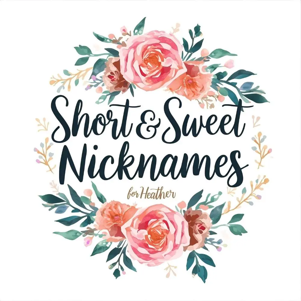 Short & Sweet Nicknames for Heather