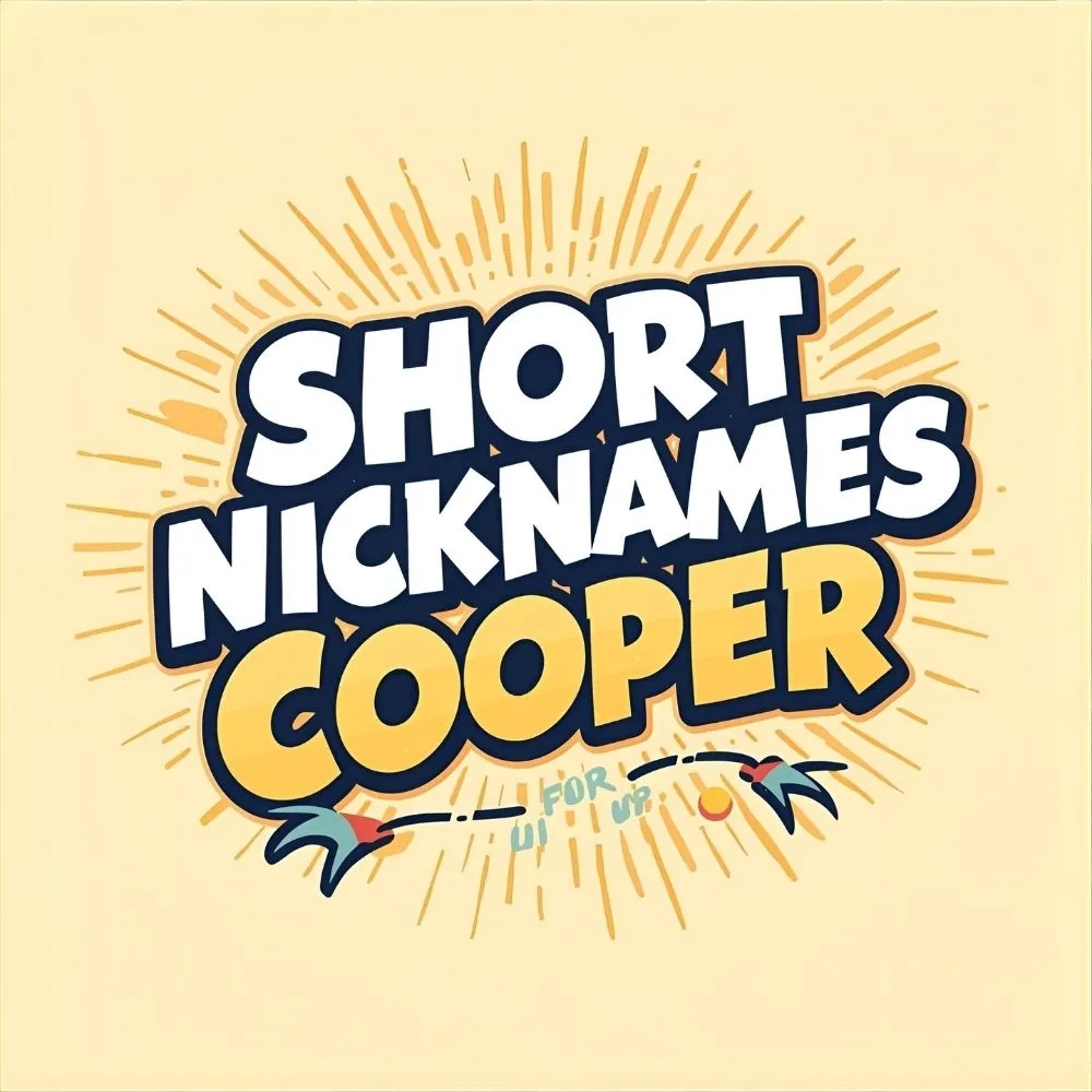 Short Nicknames for Cooper