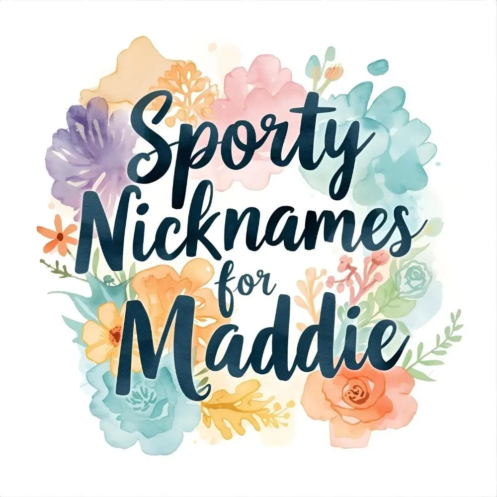 Sporty Nicknames for Maddie