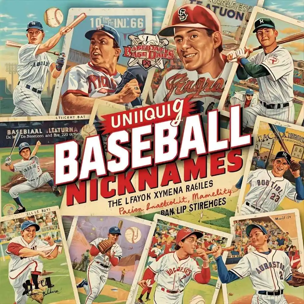Unique Baseball Nicknames