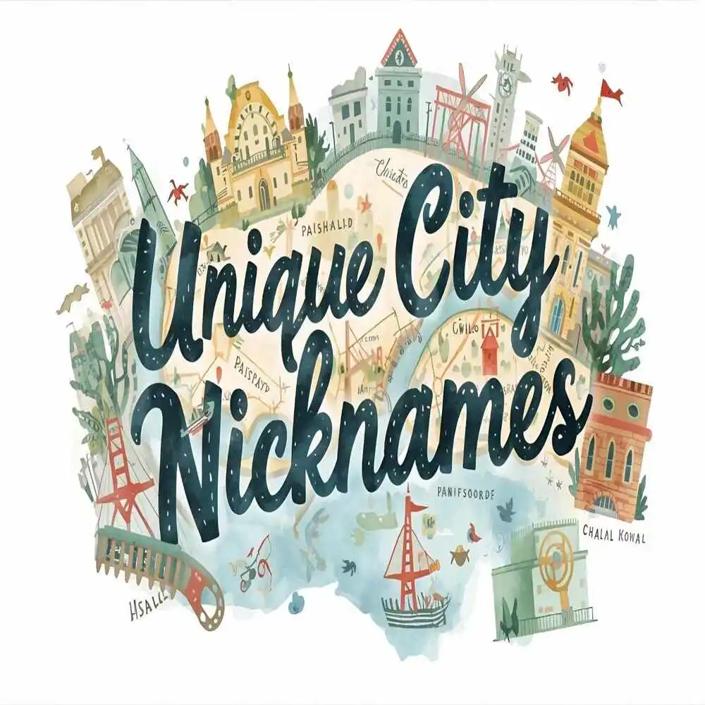 Unique City Nicknames