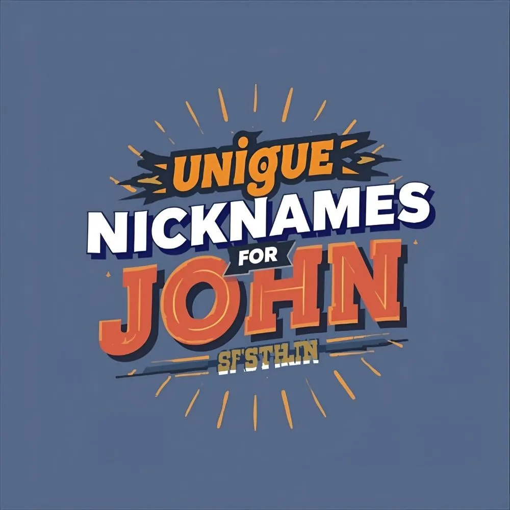 Unique Nicknames for John