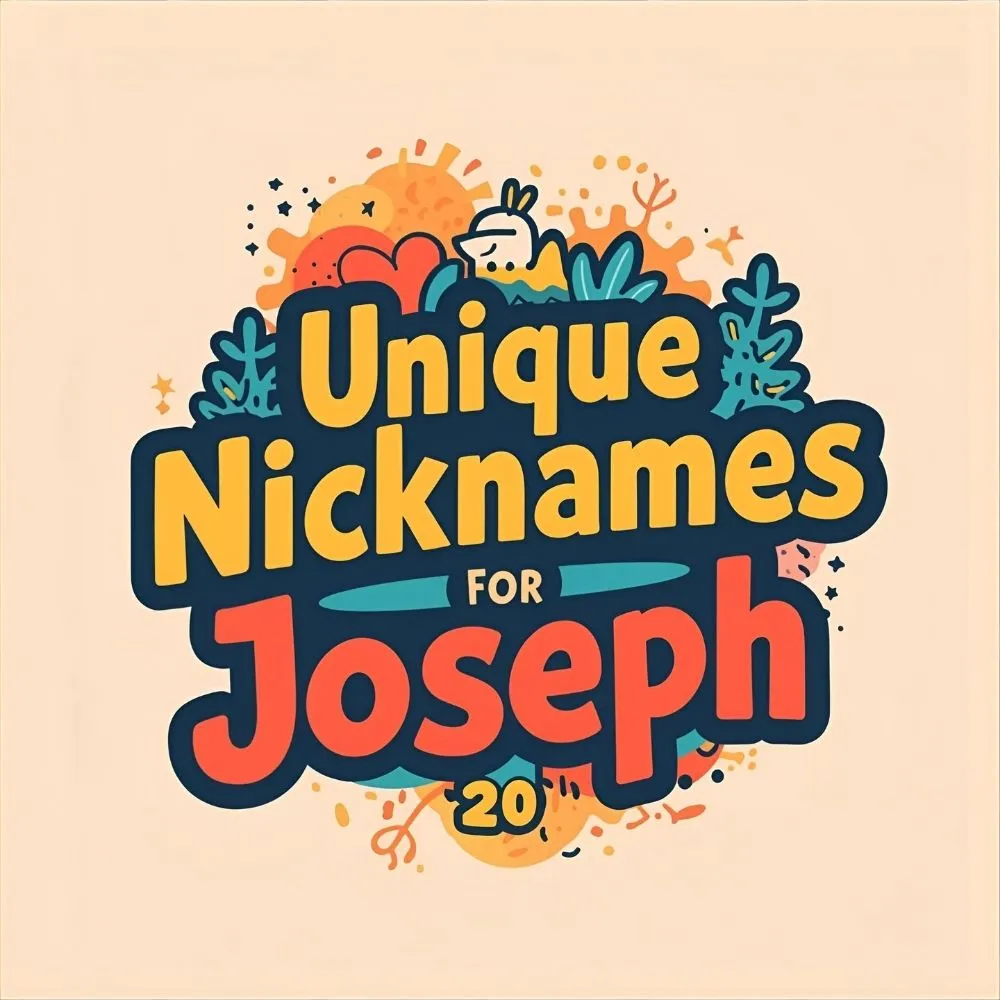 Unique Nicknames for Joseph