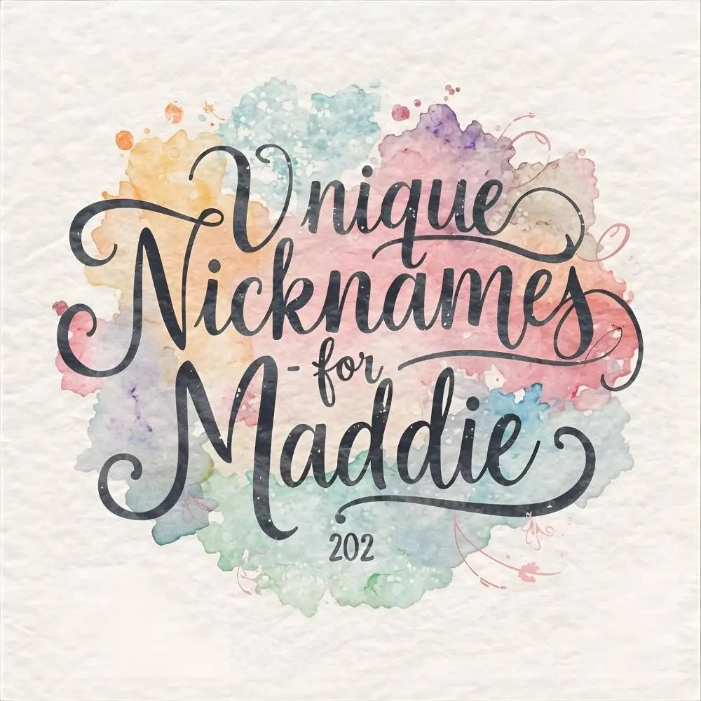 Unique Nicknames for Maddie