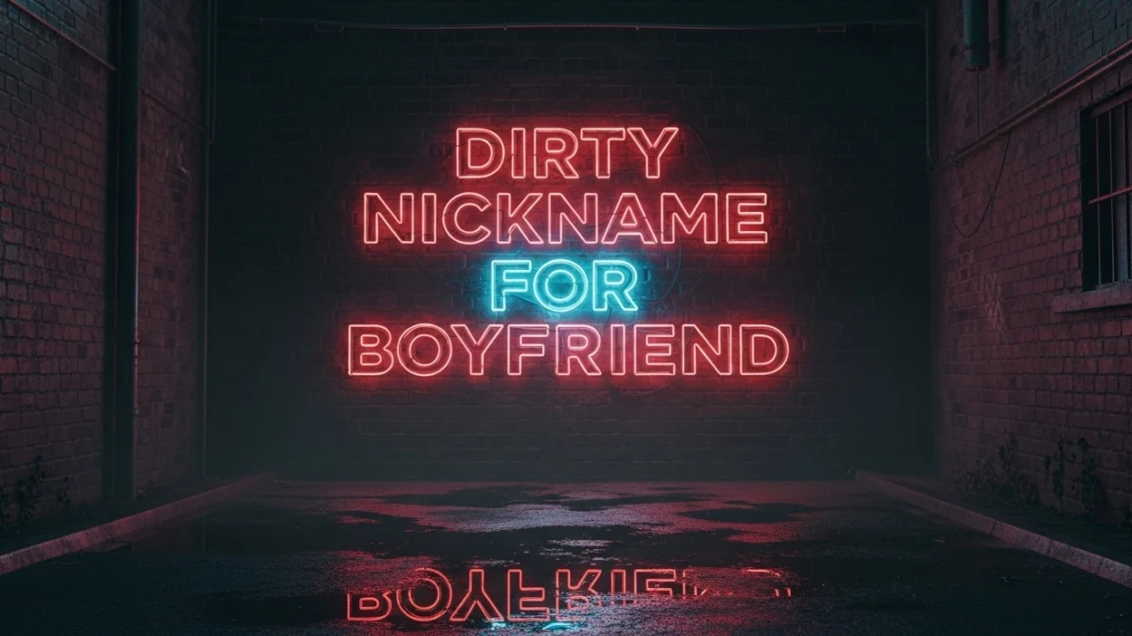 Dirty Nickname For Boyfriend