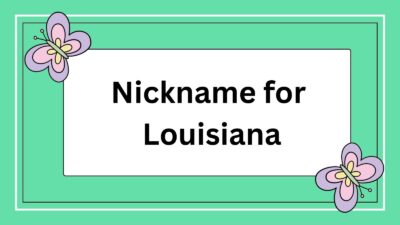 Nickname for Louisiana